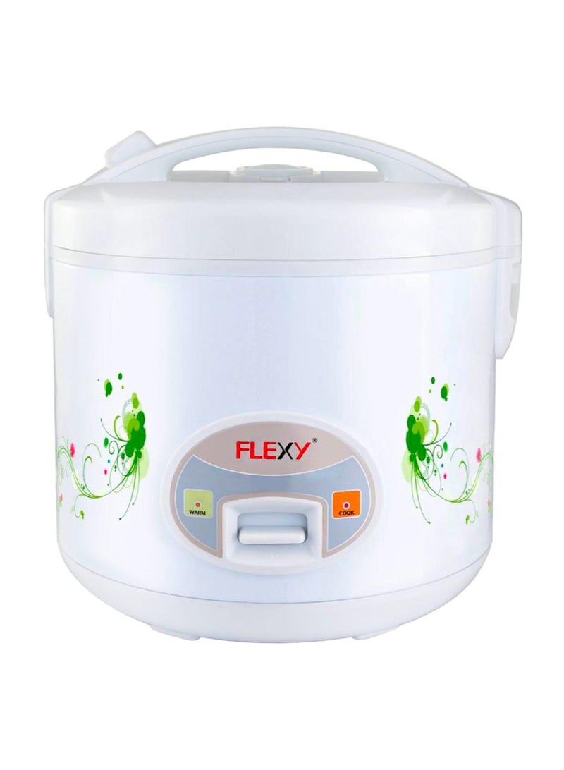 Flexy Electric Rice Cooker FDR208LC 2.8L 1000W with Steaming Function, Non-Stick Inner Pot, Keep Warm, Overheat Protection, Stay-Cool Handles, 2-Year Warranty - Image 1